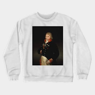 Ignacio Garcini y Queralt (1752–1825), Brigadier of Engineers by Francisco Goya Crewneck Sweatshirt